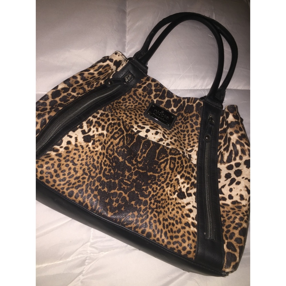 Leopard print bag